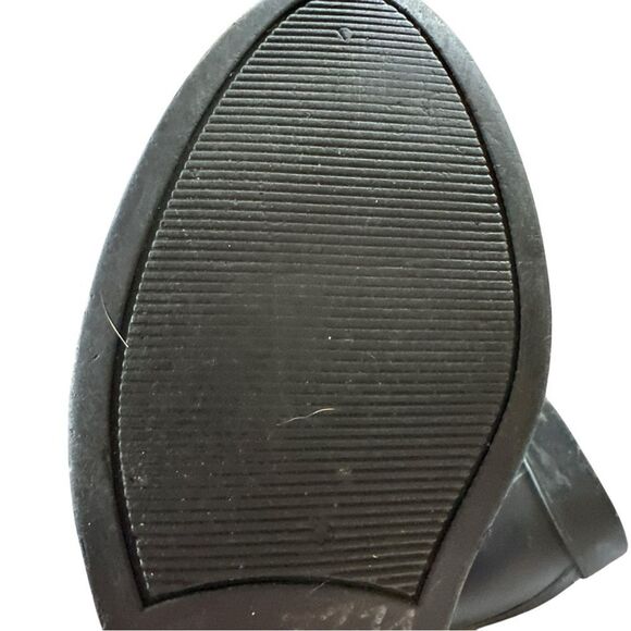 J Crew Womens Black Rubber Rain Ankle Boots Size 8 - Picture 6 of 9